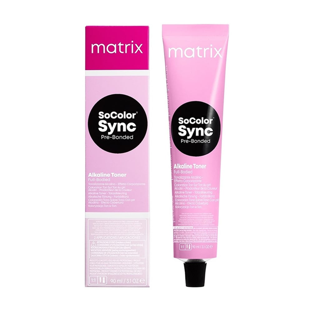 Безаміачний тонер для волосся Matrix SoColor Sync Pre-Bonded Alkaline Toner на лужній основі, тон в тон, 11P, 90 мл